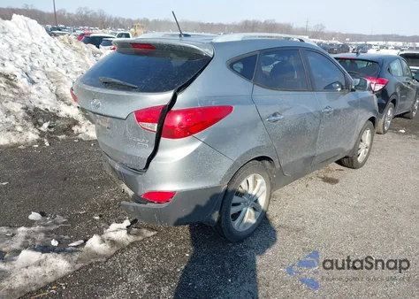 2013 Hyundai Tucson Limited z USA, uszkodzony, nr VIN KM8JU3AC2DU581403